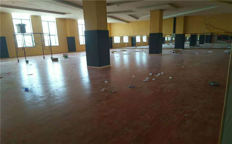 體育木地板鋪裝