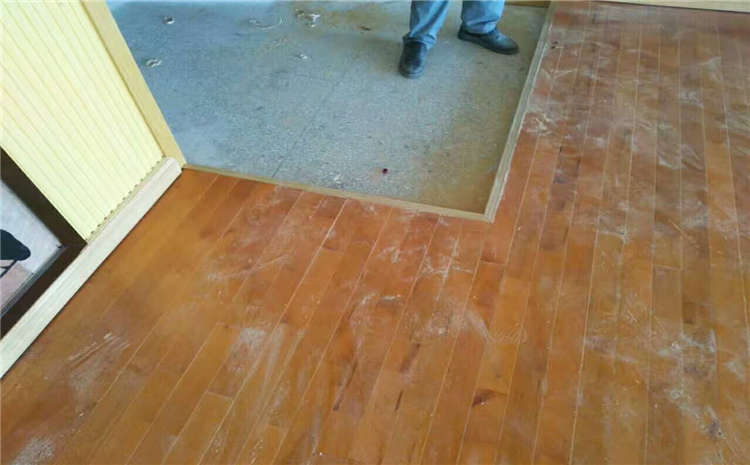 楓木籃球場木地板單層龍骨結構