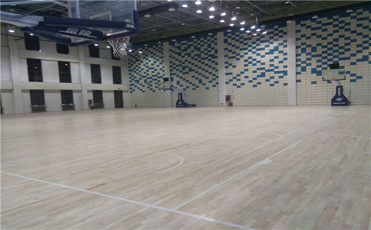 拼裝體育館木地板怎么安裝