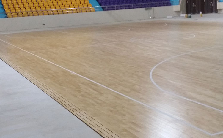 22厚籃球場實木地板品牌廠家