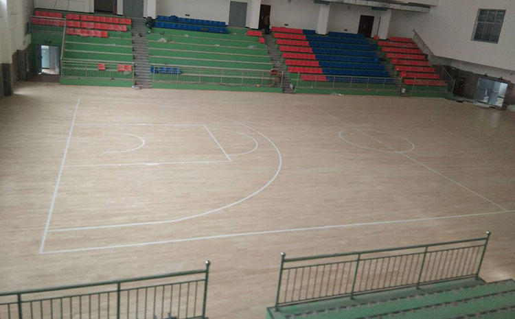 硬木企口實木運動地板板式龍骨結(jié)構(gòu)