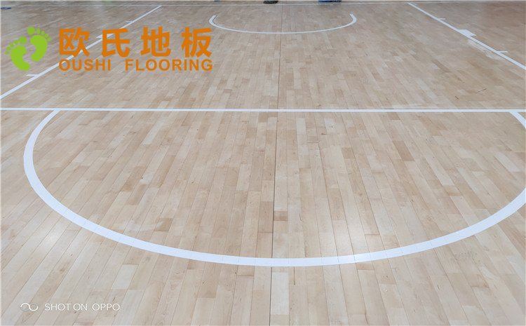 西寧市世紀職業(yè)技術(shù)學?；@球訓練館木地板圖片