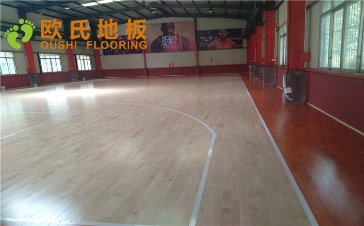 湖南長沙市雨花區(qū)78號(hào)球館木地板圖片